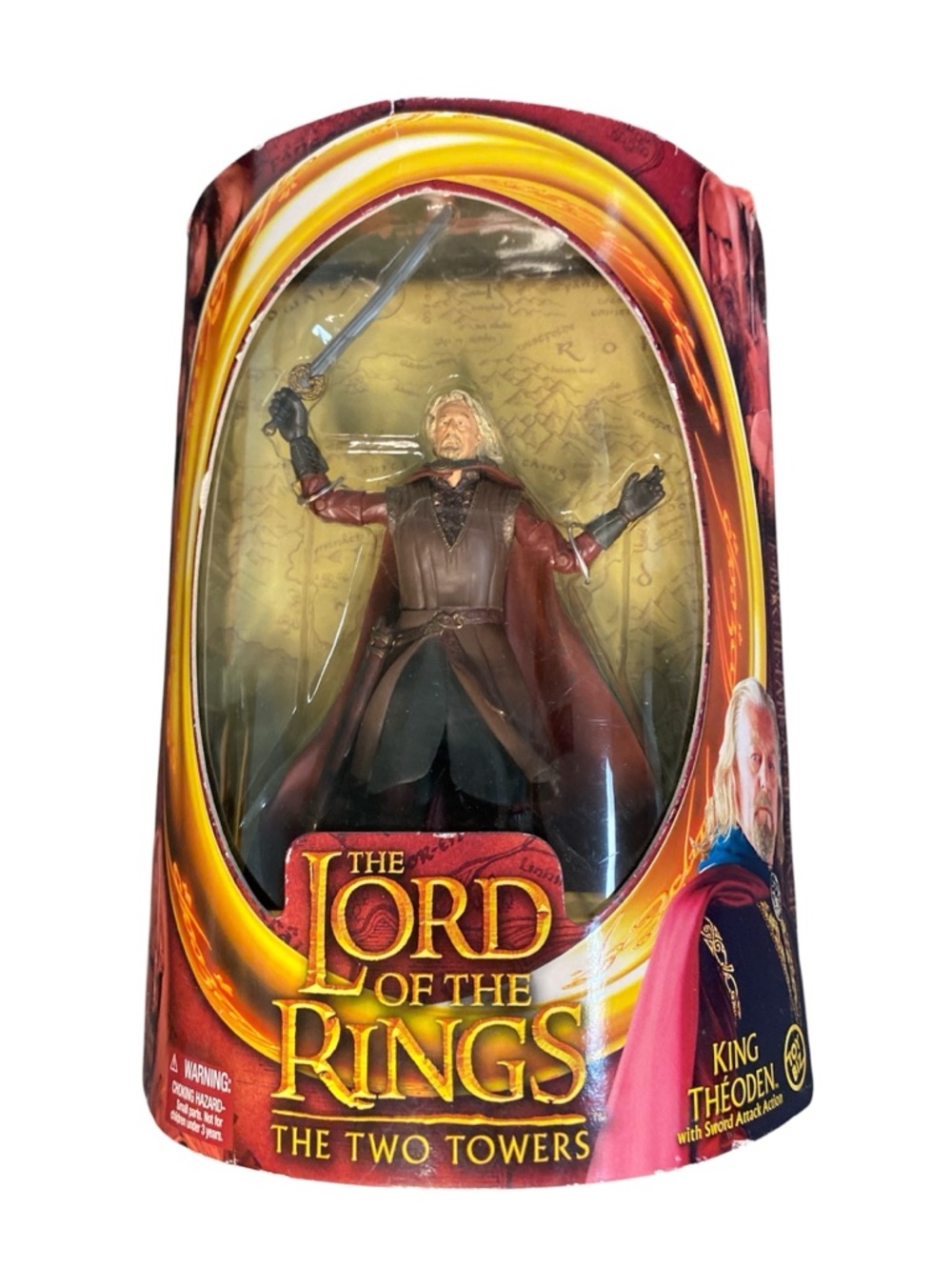 King Théoden Action Figure - Brown & Red